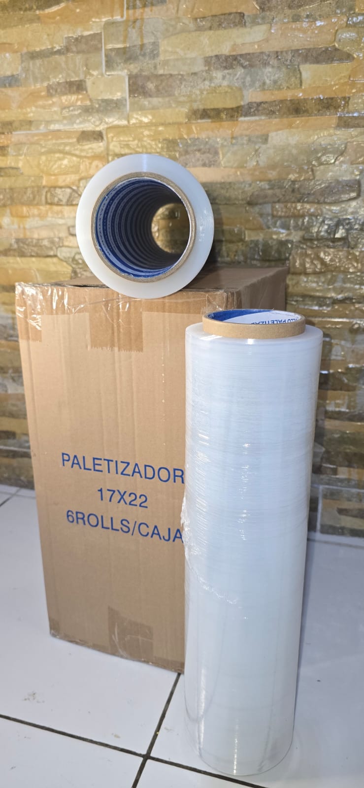 ROLLO PALETIZADOR 50X1200 PIES AXL-ROLLO CAJA DE 6